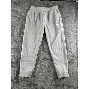 Nike Women’s Grey Fleece Sweatpants Size L Joggers- Read Fits Like Medium
